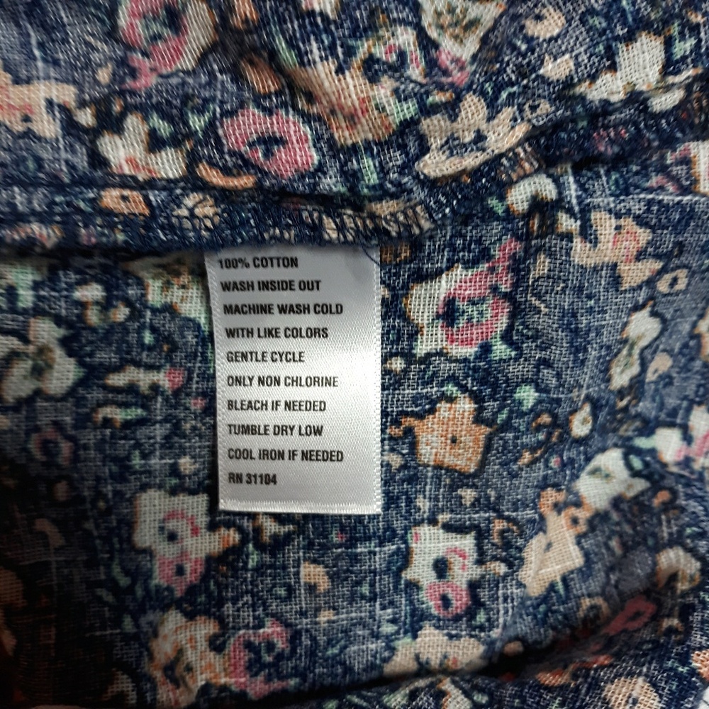 Prairie Floral Top Size XS True Craft - Picture 4 of 8